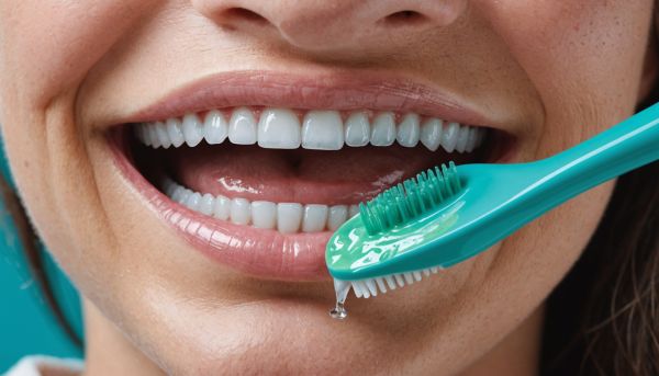 Un bon brossage des dents élimine la plaque dentaire